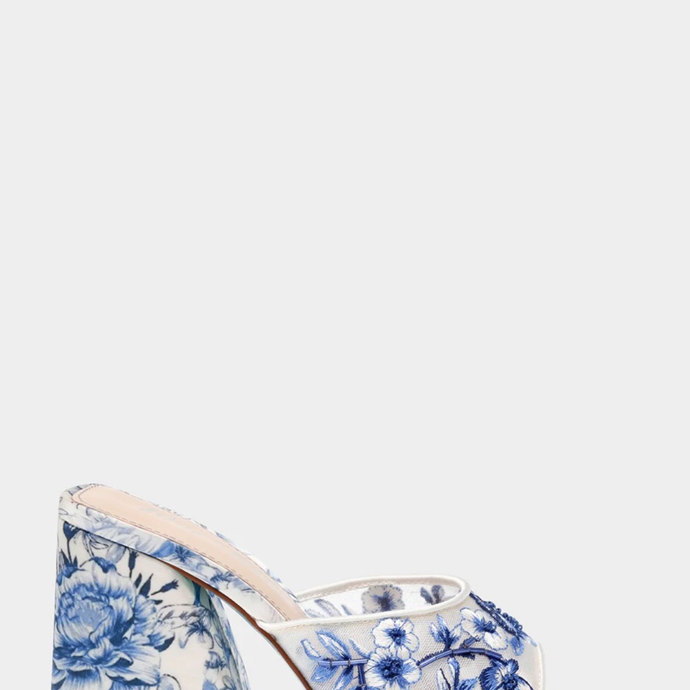 Betsey Johnson Floral Embroidered Women's Shoes